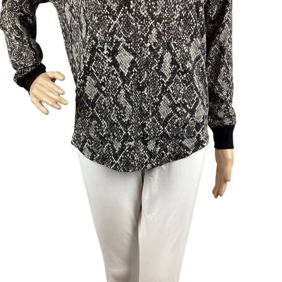 MICHAEL Michael Kors Top Size XS Black Snake Print - Picture 3 of 8